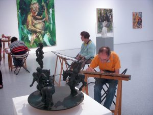 Künstler treffen auf Künstler 
im Museum-Würth